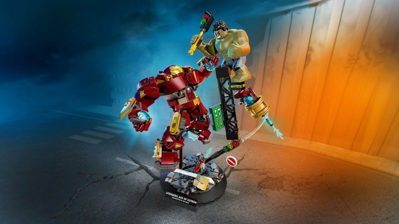 LEGO® ǀ Marvel 76343 Epický souboj: Hulkbuster vs. Hulk