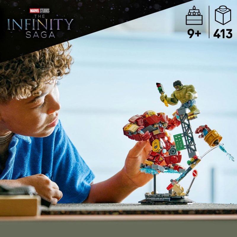 LEGO® ǀ Marvel 76343 Epický souboj: Hulkbuster vs. Hulk