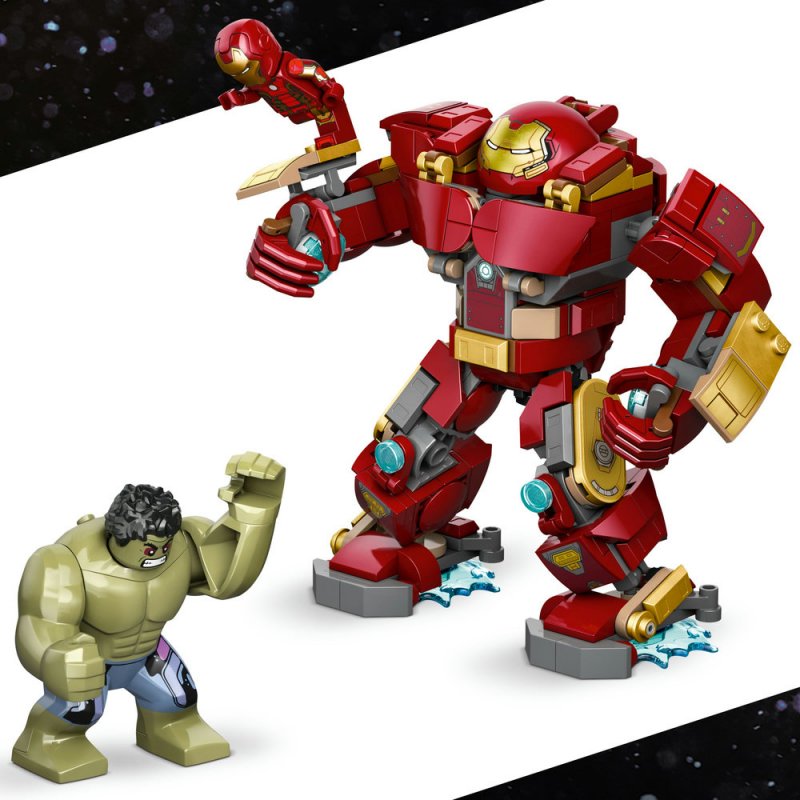 LEGO® ǀ Marvel 76343 Epický souboj: Hulkbuster vs. Hulk