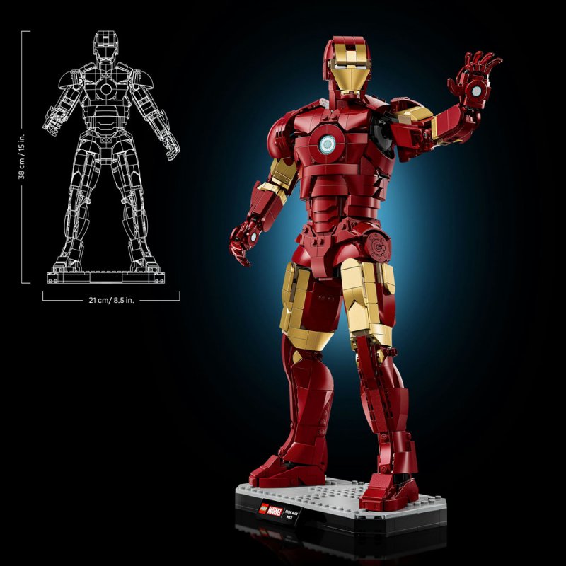 LEGO® ǀ Marvel 76344 Iron Man Mark 3: sběratelská edice