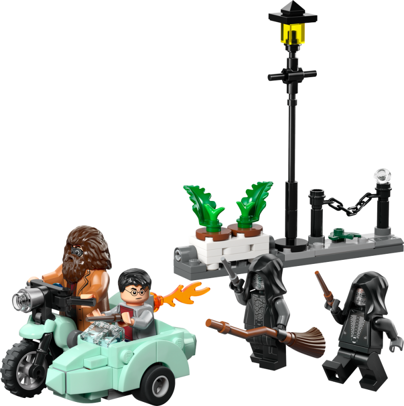 LEGO® Harry Potter™ 76459 Hagrid™ a Harryho útěk ze Zobí ulice