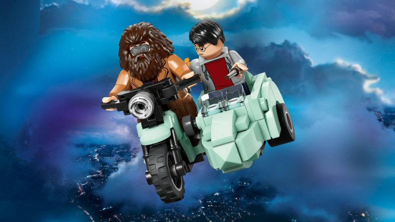 LEGO® Harry Potter™ 76459 Hagrid™ a Harryho útěk ze Zobí ulice