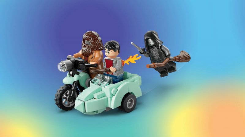 LEGO® Harry Potter™ 76459 Hagrid™ a Harryho útěk ze Zobí ulice