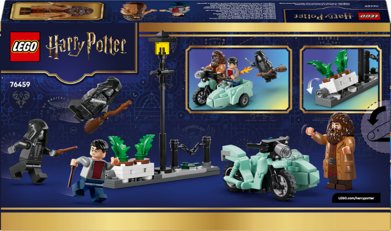 LEGO® Harry Potter™ 76459 Hagrid™ a Harryho útěk ze Zobí ulice
