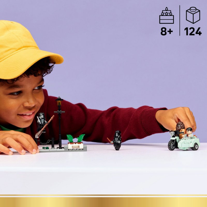 LEGO® Harry Potter™ 76459 Hagrid™ a Harryho útěk ze Zobí ulice