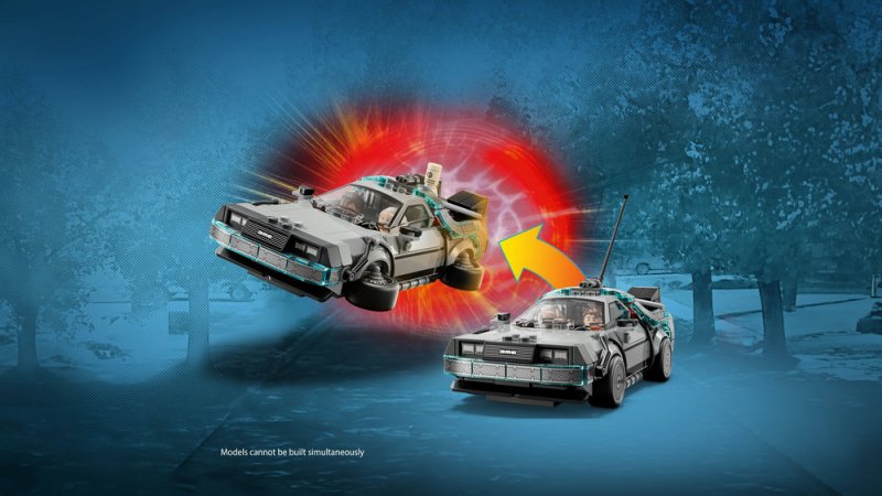 LEGO® Speed Champions 77256 Stroj času z filmu Návrat do budoucnosti