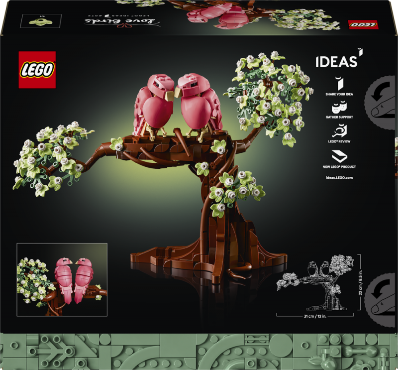 LEGO® Ideas 21365 Zamilovaní ptáčci