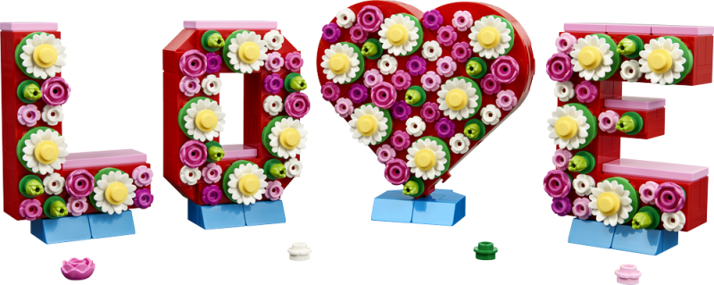 LEGO® 40867 Písmena lásky