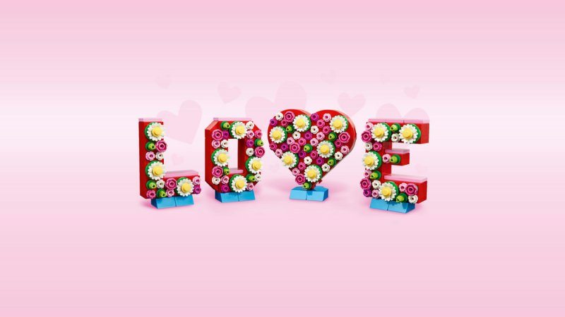 LEGO® 40867 Písmena lásky