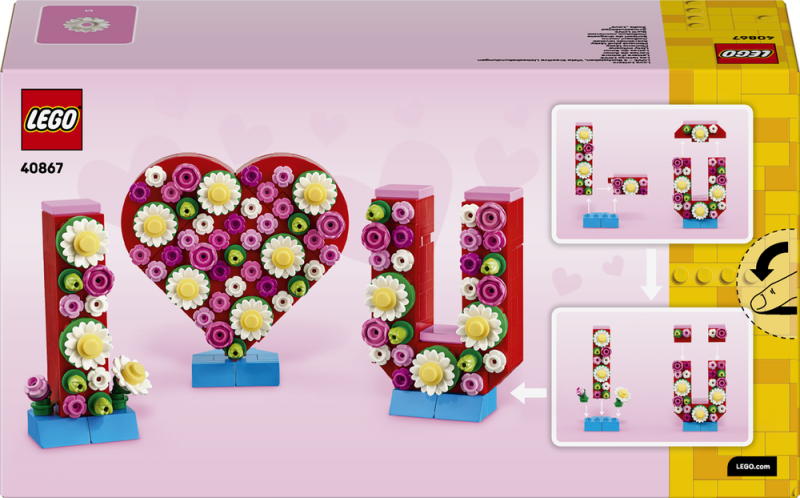 LEGO® 40867 Písmena lásky