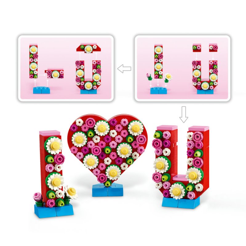 LEGO® 40867 Písmena lásky
