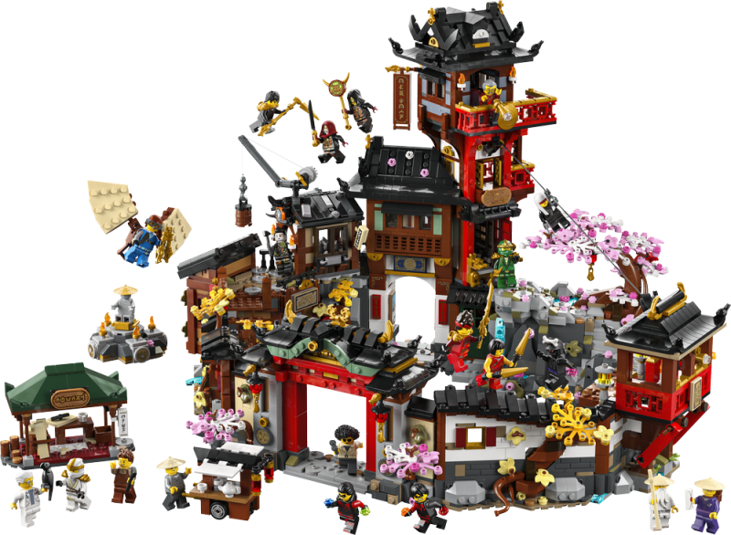 LEGO® NINJAGO® 71861 Staré město: 15 let NINJAGO