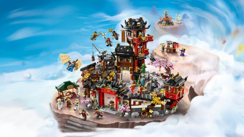 LEGO® NINJAGO® 71861 Staré město: 15 let NINJAGO