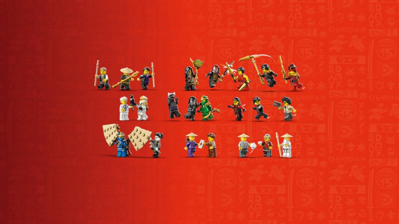 LEGO® NINJAGO® 71861 Staré město: 15 let NINJAGO