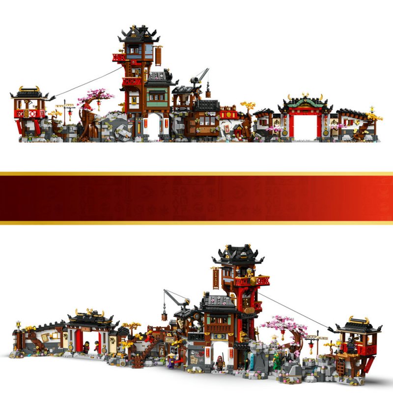 LEGO® NINJAGO® 71861 Staré město: 15 let NINJAGO