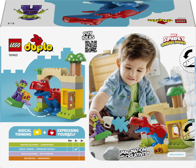 LEGO® DUPLO® 10463 Dinosaurus Spidey-Rex vs. Zelený goblin