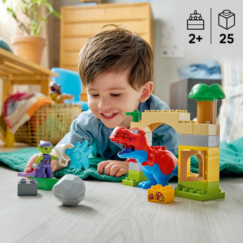 LEGO® DUPLO® 10463 Dinosaurus Spidey-Rex vs. Zelený goblin
