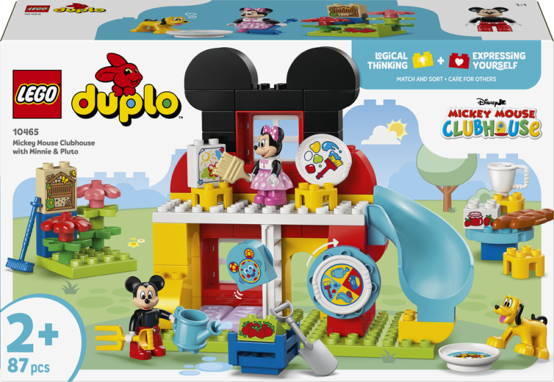 LEGO® DUPLO® 10465 Mickeyho klubík, Minnie a Pluto