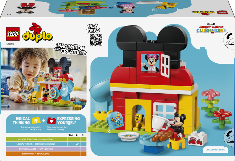 LEGO® DUPLO® 10465 Mickeyho klubík, Minnie a Pluto