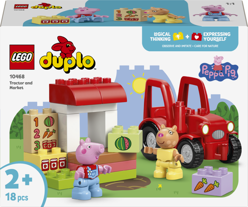 LEGO® DUPLO® 10468 Traktor a tržnice