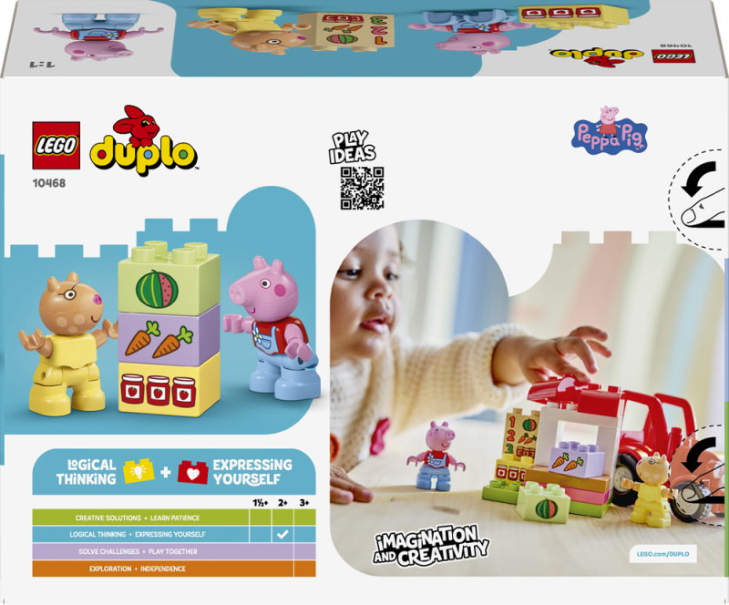 LEGO® DUPLO® 10468 Traktor a tržnice