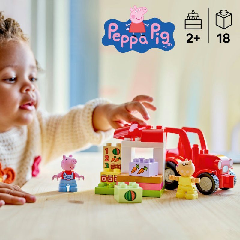 LEGO® DUPLO® 10468 Traktor a tržnice