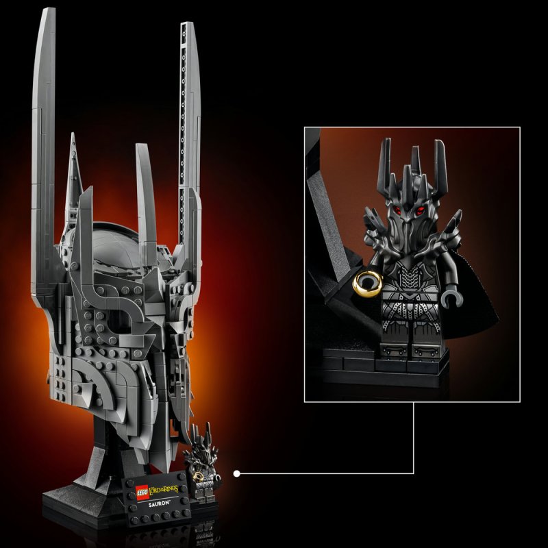 LEGO® Icons 11373 Pán prstenů: Sauronova helma