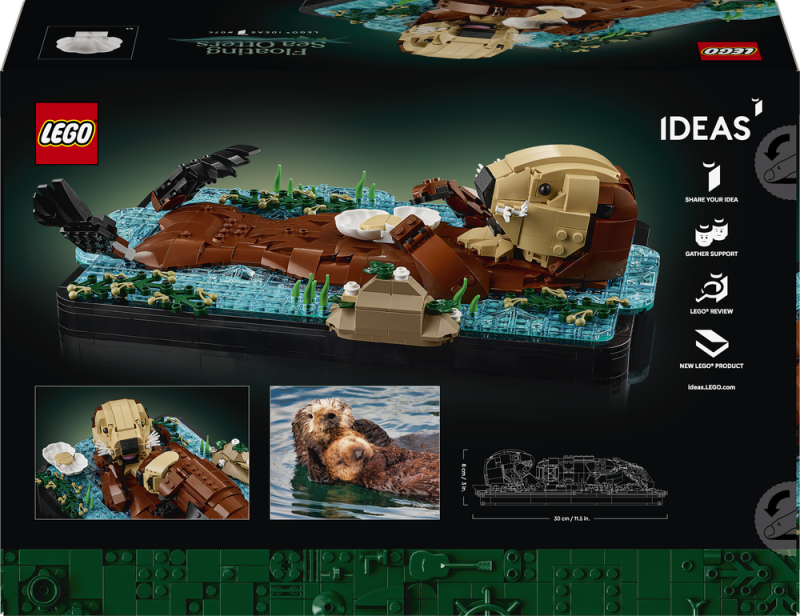 LEGO® Ideas 21366 Plavající mořské vydry