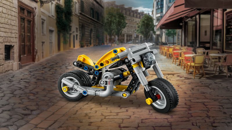 LEGO® Technic 42225 Žlutá motorka