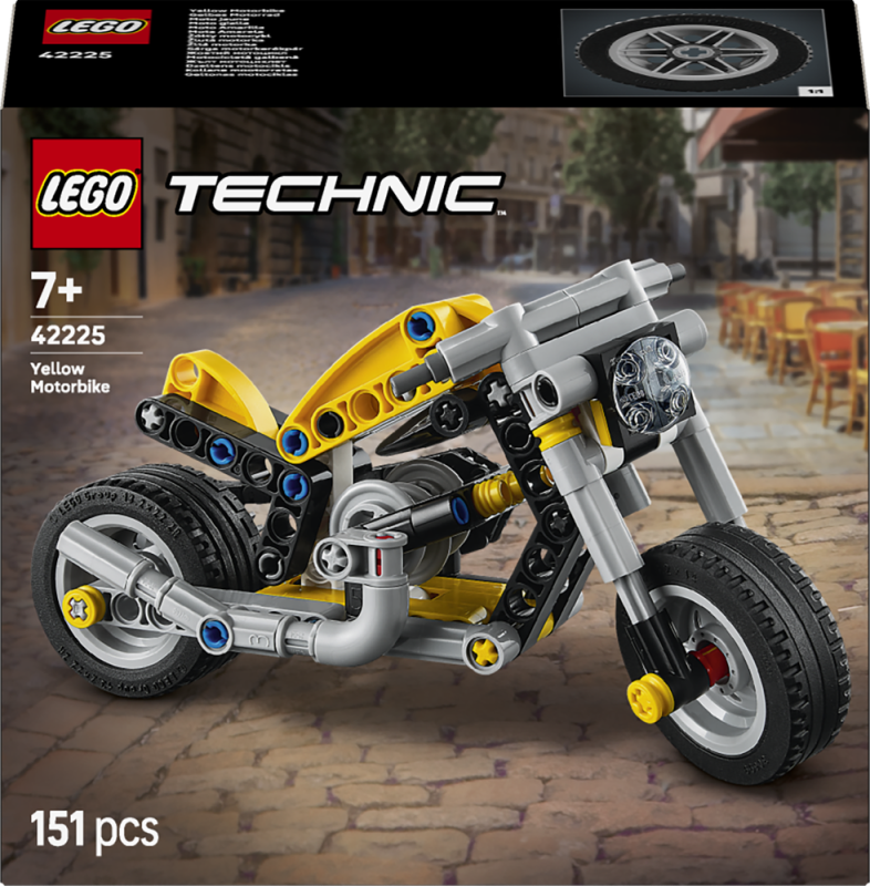LEGO® Technic 42225 Žlutá motorka