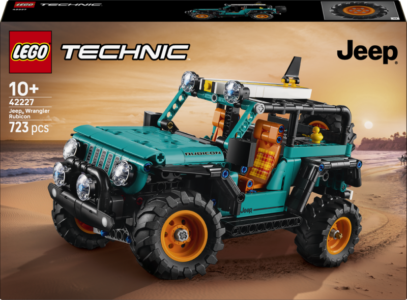 LEGO® Technic 42227 SUV Jeep® Wrangler Rubicon