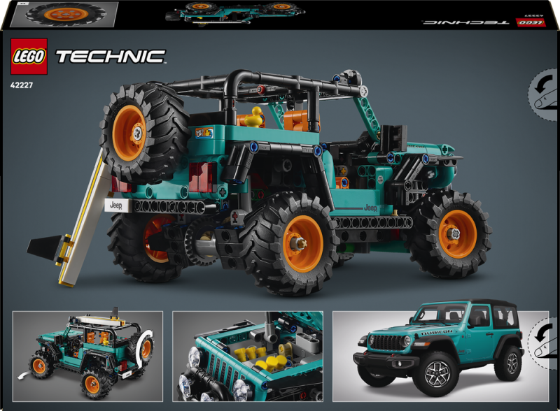 LEGO® Technic 42227 SUV Jeep® Wrangler Rubicon