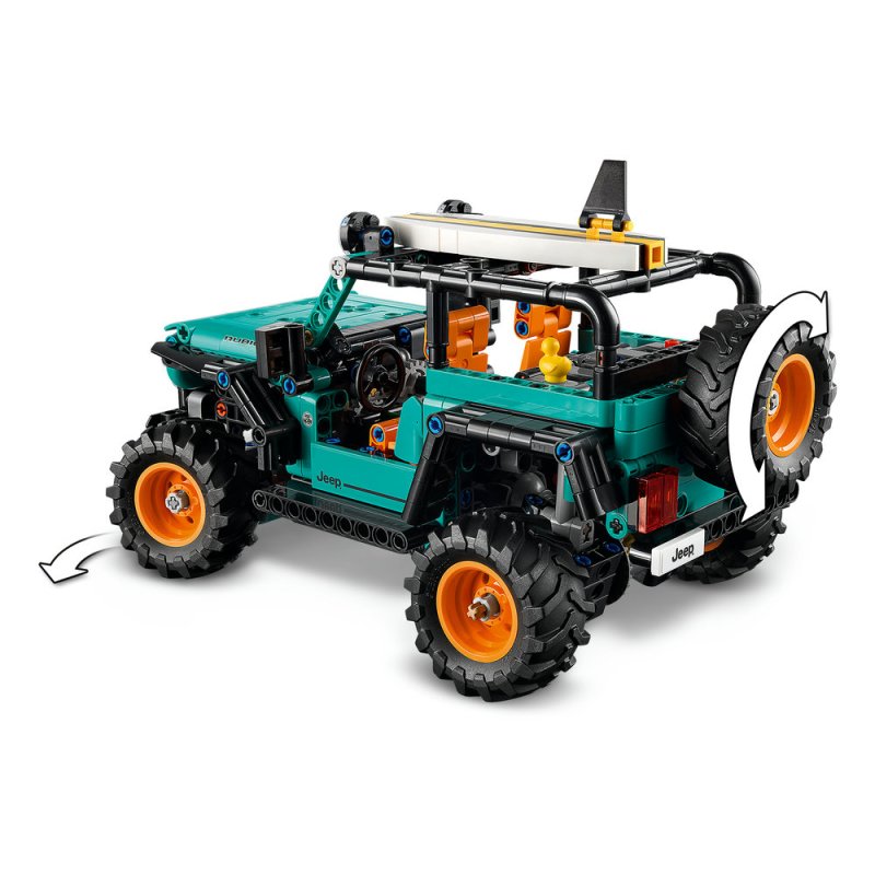 LEGO® Technic 42227 SUV Jeep® Wrangler Rubicon
