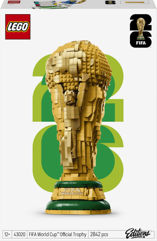 LEGO® Editions 43020 Oficiální trofej Mistrovství světa ve fotbale