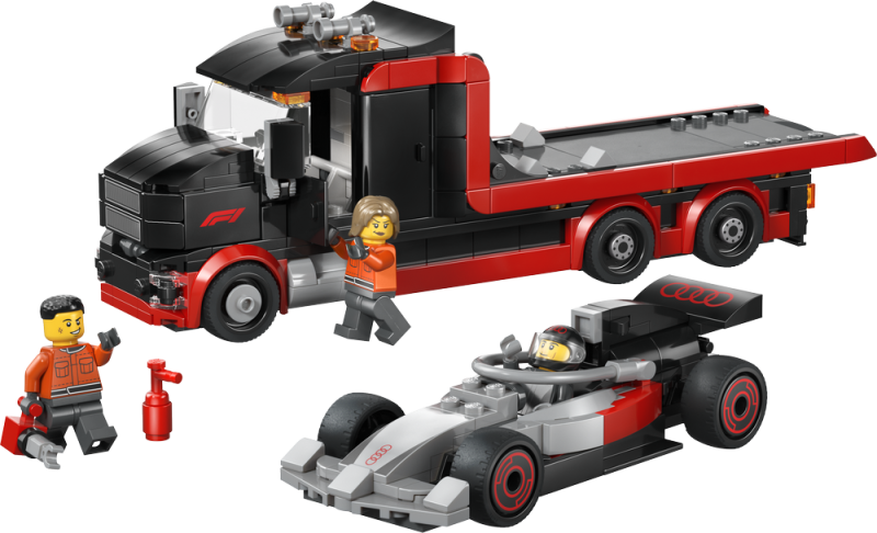 LEGO® City 60493 Výstavní náklaďák F1® se závodním autem Audi F1®