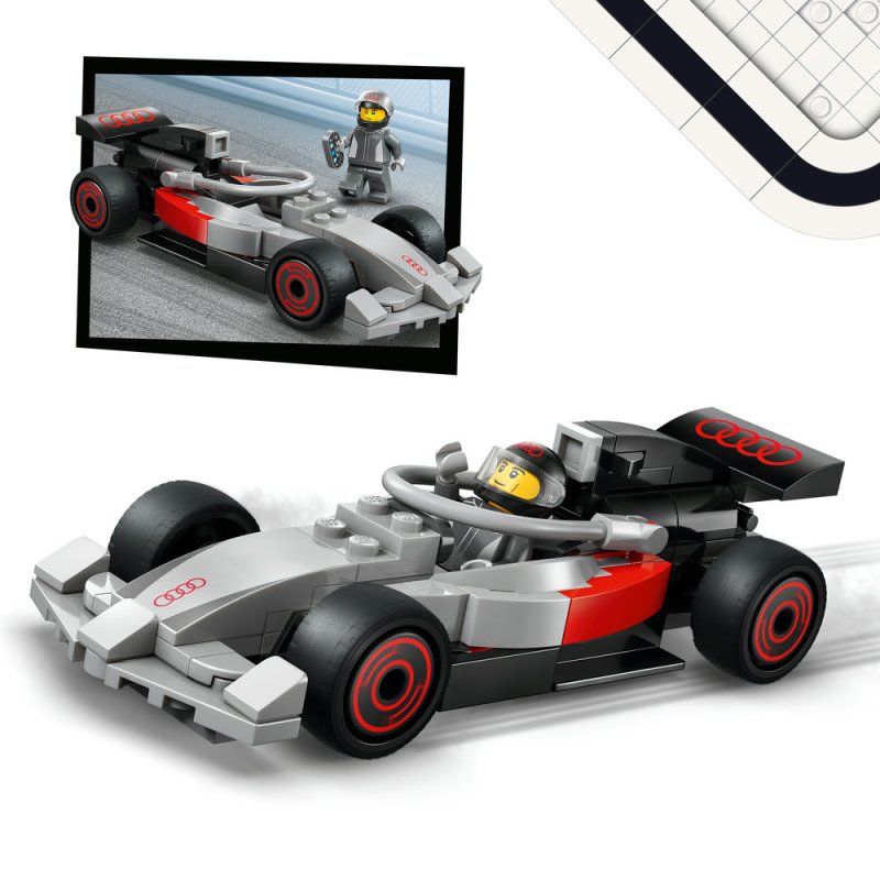 LEGO® City 60493 Výstavní náklaďák F1® se závodním autem Audi F1®