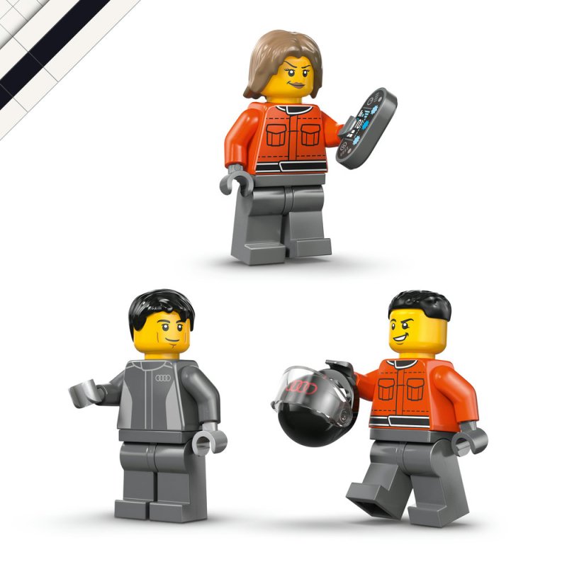 LEGO® City 60493 Výstavní náklaďák F1® se závodním autem Audi F1®