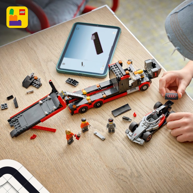 LEGO® City 60493 Výstavní náklaďák F1® se závodním autem Audi F1®