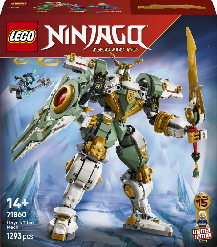 LEGO® NINJAGO® 71860 Lloydův titanový robot: 15 let NINJAGO