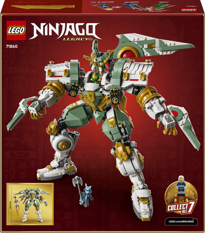 LEGO® NINJAGO® 71860 Lloydův titanový robot: 15 let NINJAGO