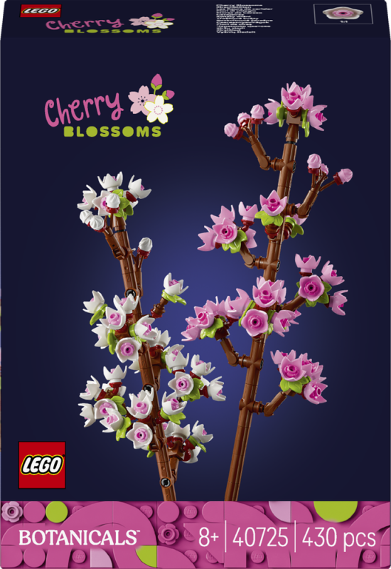 LEGO® Botanicals 40725 Třešňové květy