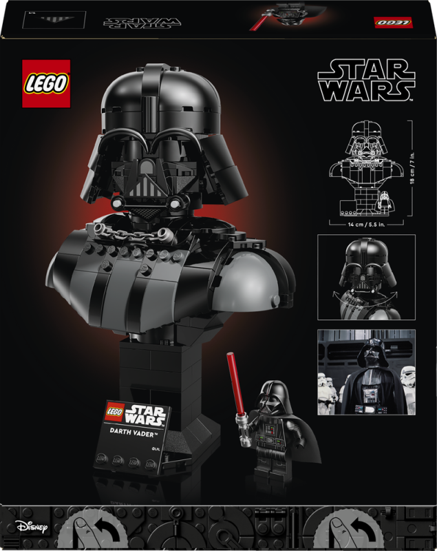 LEGO® Star Wars™ 75439 Busta Darth Vadera
