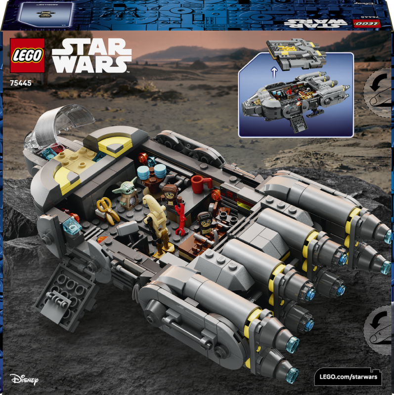 LEGO® Star Wars™ 75445 Anzellanská vesmírná loď