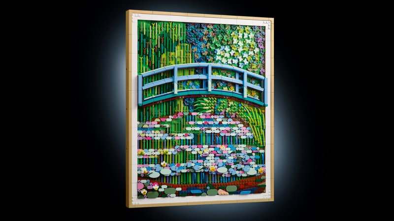 LEGO® Art 31220 Claude Monet – Most nad jezírkem s lekníny