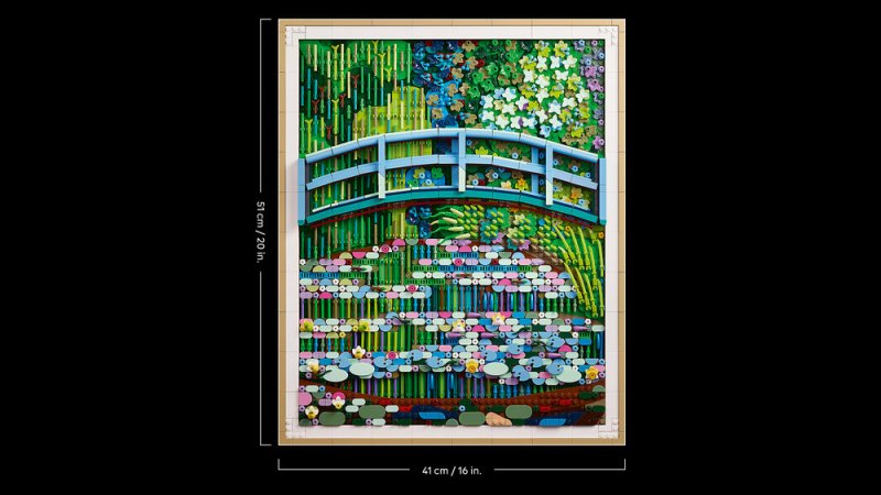 LEGO® Art 31220 Claude Monet – Most nad jezírkem s lekníny