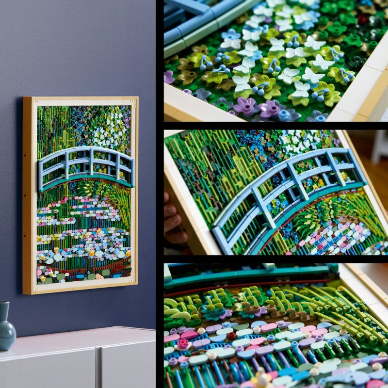 LEGO® Art 31220 Claude Monet – Most nad jezírkem s lekníny