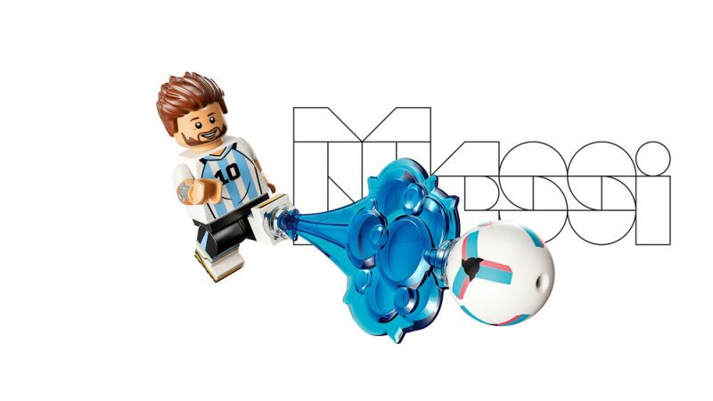 LEGO® Editions 43011 Lionel Messi – Hvězdné momenty fotbalu