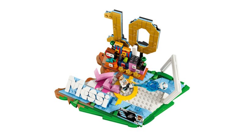 LEGO® Editions 43011 Lionel Messi – Hvězdné momenty fotbalu
