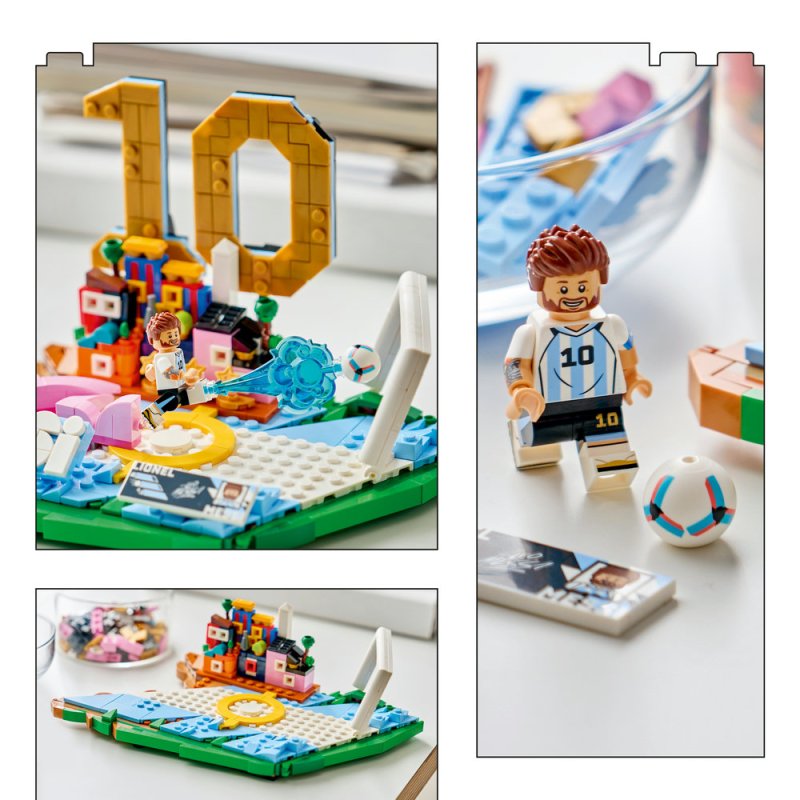 LEGO® Editions 43011 Lionel Messi – Hvězdné momenty fotbalu
