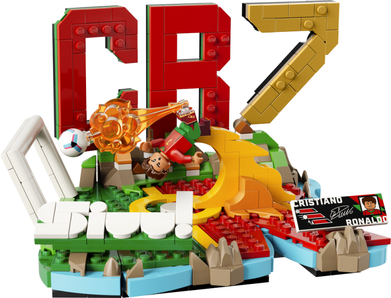 LEGO® Editions 43012 Cristiano Ronaldo – Hvězdné momenty fotbalu